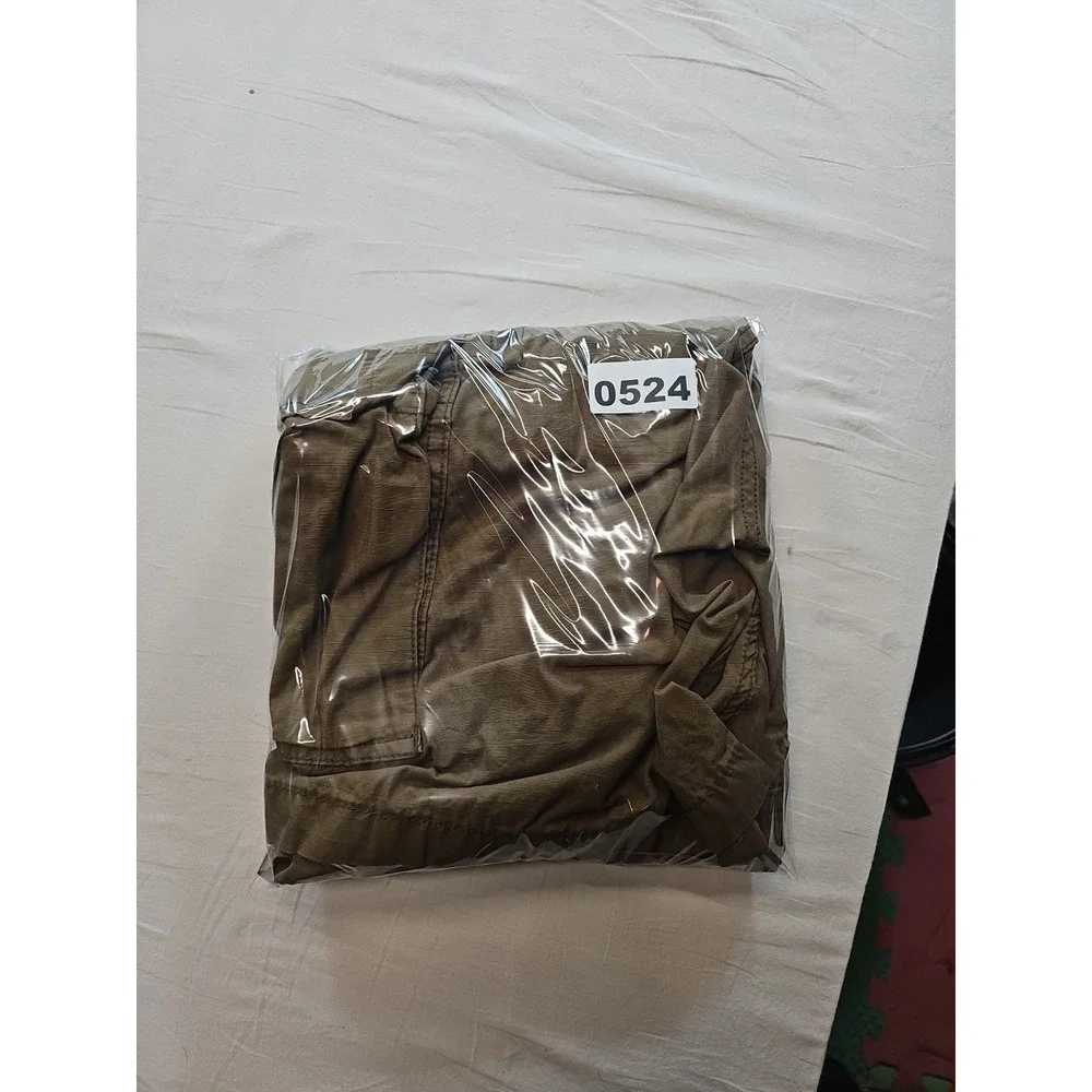 Levis Shorts Mens 38 Brown Utility Cargo Pocket Casual Outdoor Summer